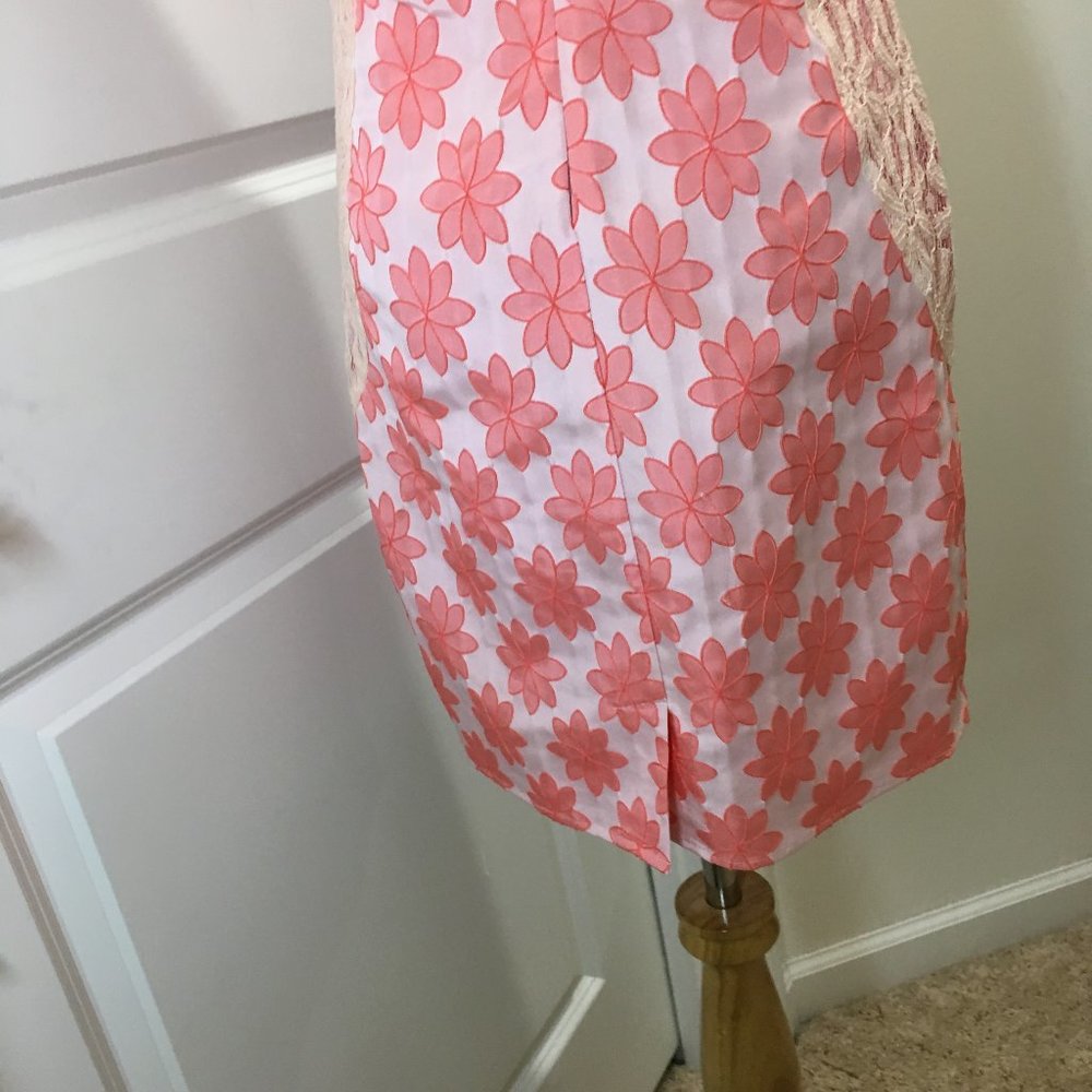 Perfect Satin/Floral Lace Dress - Picture 7 of 12